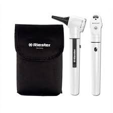 Oto-oftalmoscopio iluminación directa 2,5v blanco E-scope 2130-200 Riester