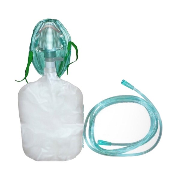 Mascarilla de alto flujo con reservorio adulto