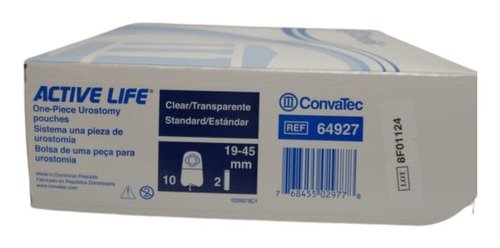 Bolsa Urostomía Active Life 64927 Convatec