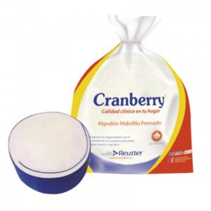Algodón hidrófilo prensado Cranberry