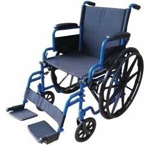 Silla de ruedas con laterales abatibles Wh932