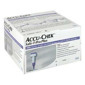 Lancetas accu chek safe T pro plus