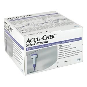 Lancetas accu chek safe T pro plus