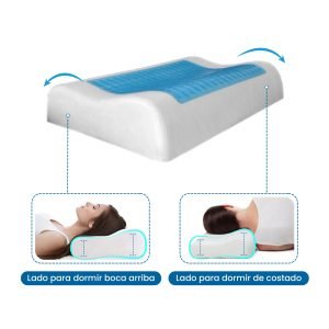 Almohada viscoelástica con gel