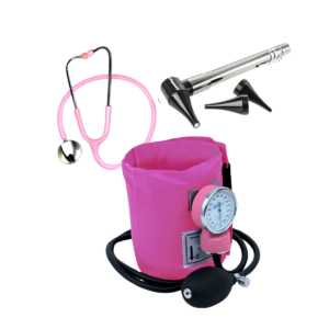 Pack aneroide con fonendo otoscopio linterna Bokang