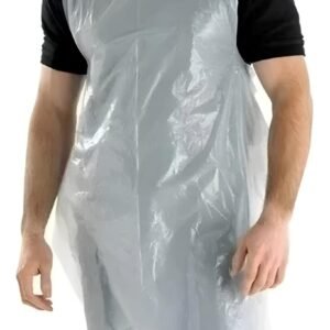 Pechera plástica blanca corta Tresor