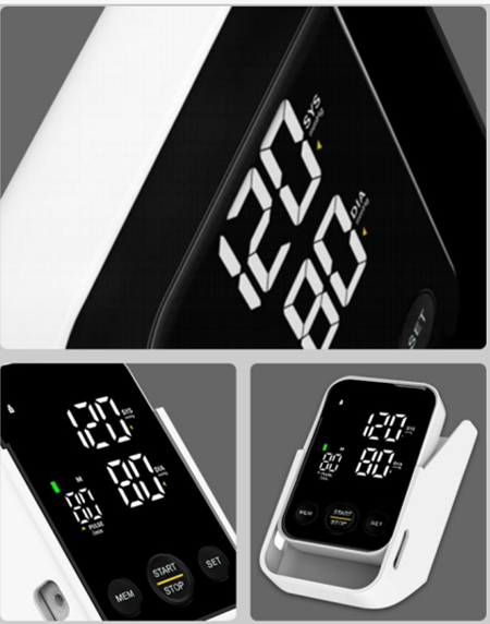 Toma presión digital brazo C02 heal force - Imagen 2