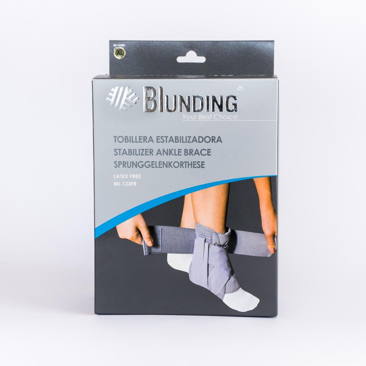 Tobillera estabilizadora c/ barras laterales Blunding