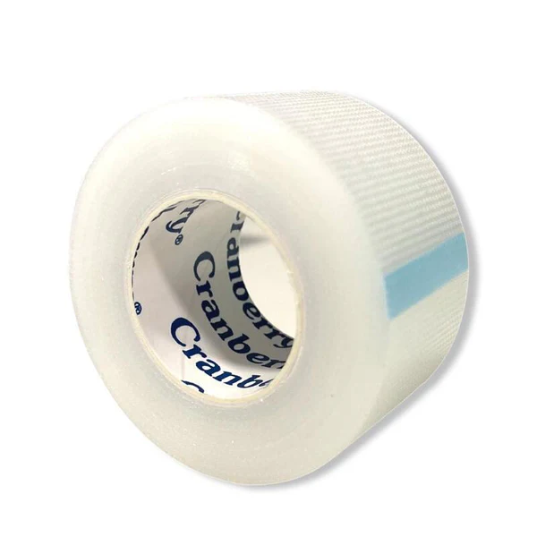 Tela adhesiva plástica transparente macroporosa Cranberry