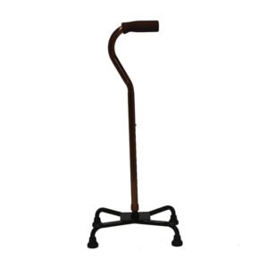 Bastón ortopédico con 4 patas