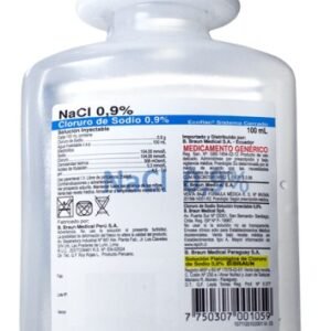 Cloruro de sodio - Suero fisiologico 0,9% 100 ml B. Braun