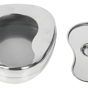 Chata anatomica de acero inoxidable