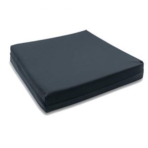 Cojín antiescaras de espuma para silla de ruedas 45cm x 40cm x 5cm