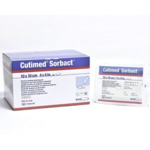 Cutimed sorbact 10cm x 10cm unid