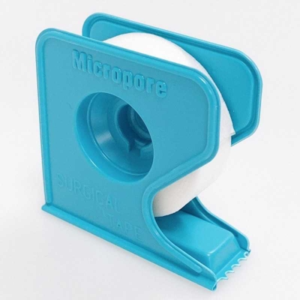 Tela adhesiva micropore blanca con dispensador 3M unidad