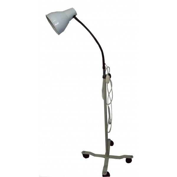 Lampara cuello flexible 4 rueda