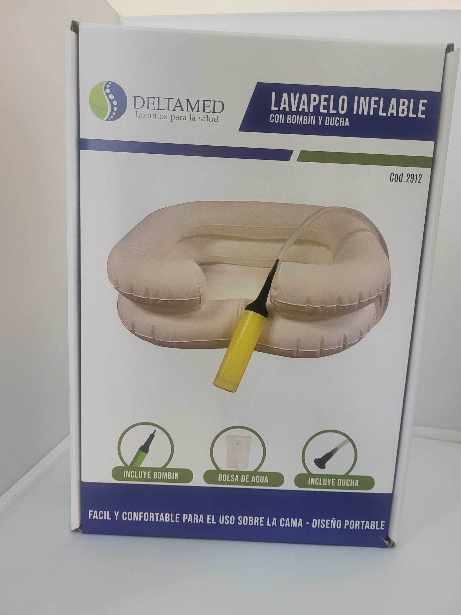 Lavapelo inflable Deltamed - Imagen 4