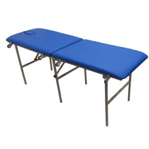 Camilla plegable tipo maleta con ruedas