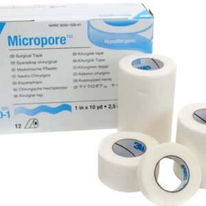 Tela adhesiva micropore blanca 3M unidad