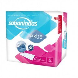 Sabanilla protector cama 60 x 90 bolsa x 25 sabanillas