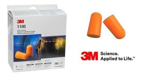 Tapón auditivo x 100 pares 3M